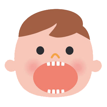1才の歯磨き