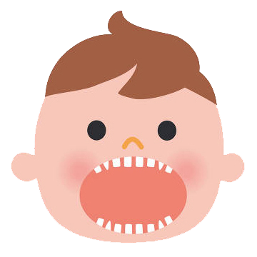 1才の歯磨き